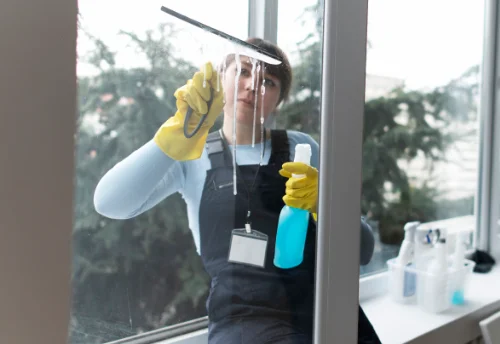Nettoyage de vitres intérieures et extérieures à Étagnac